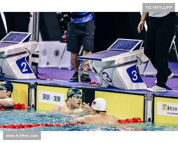 孙杨汪顺潘展乐三代奥运冠军同池竞技男子200米自由泳再现经典对决